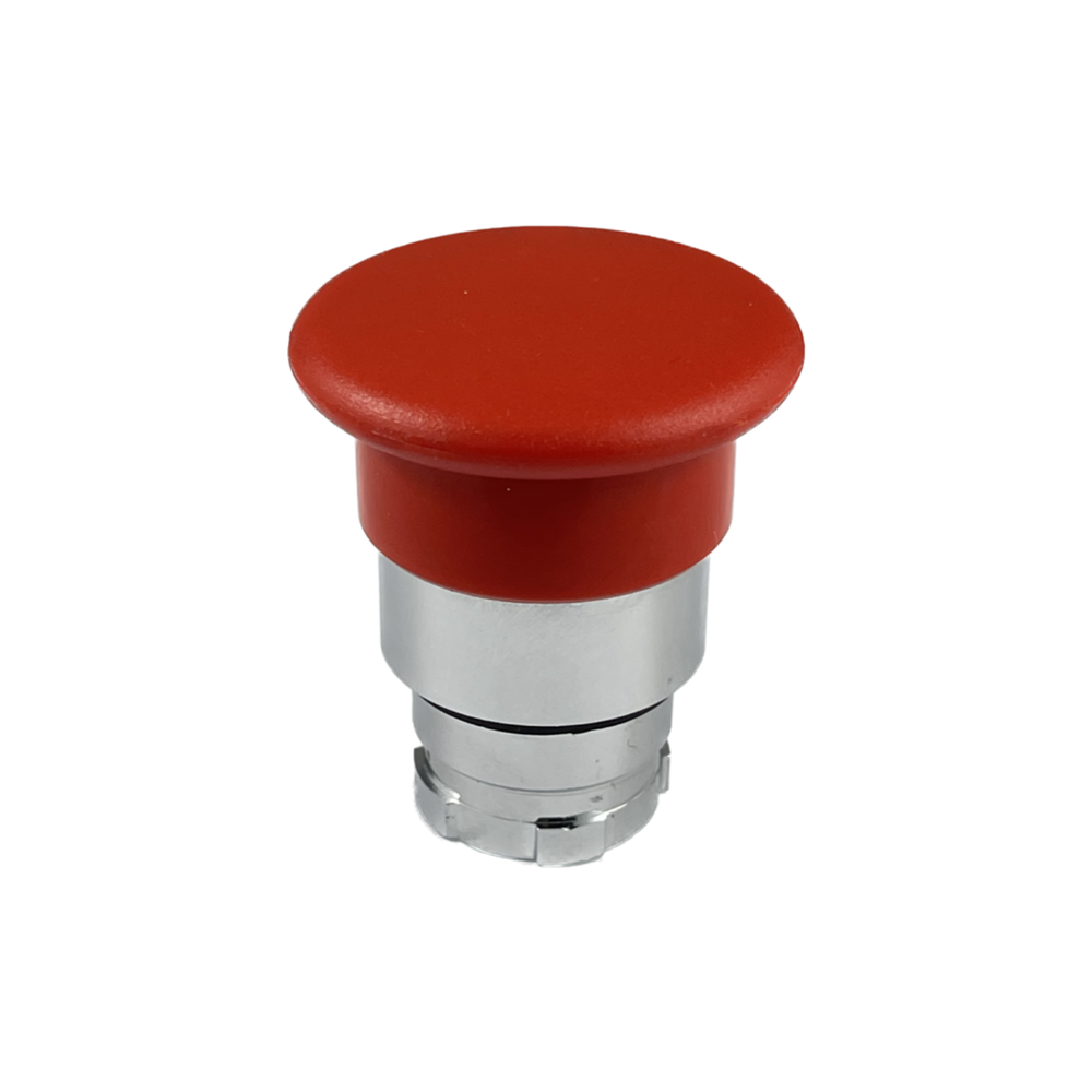 Operating Heads for Push Button Mushroom type: Spring Return, Turn to