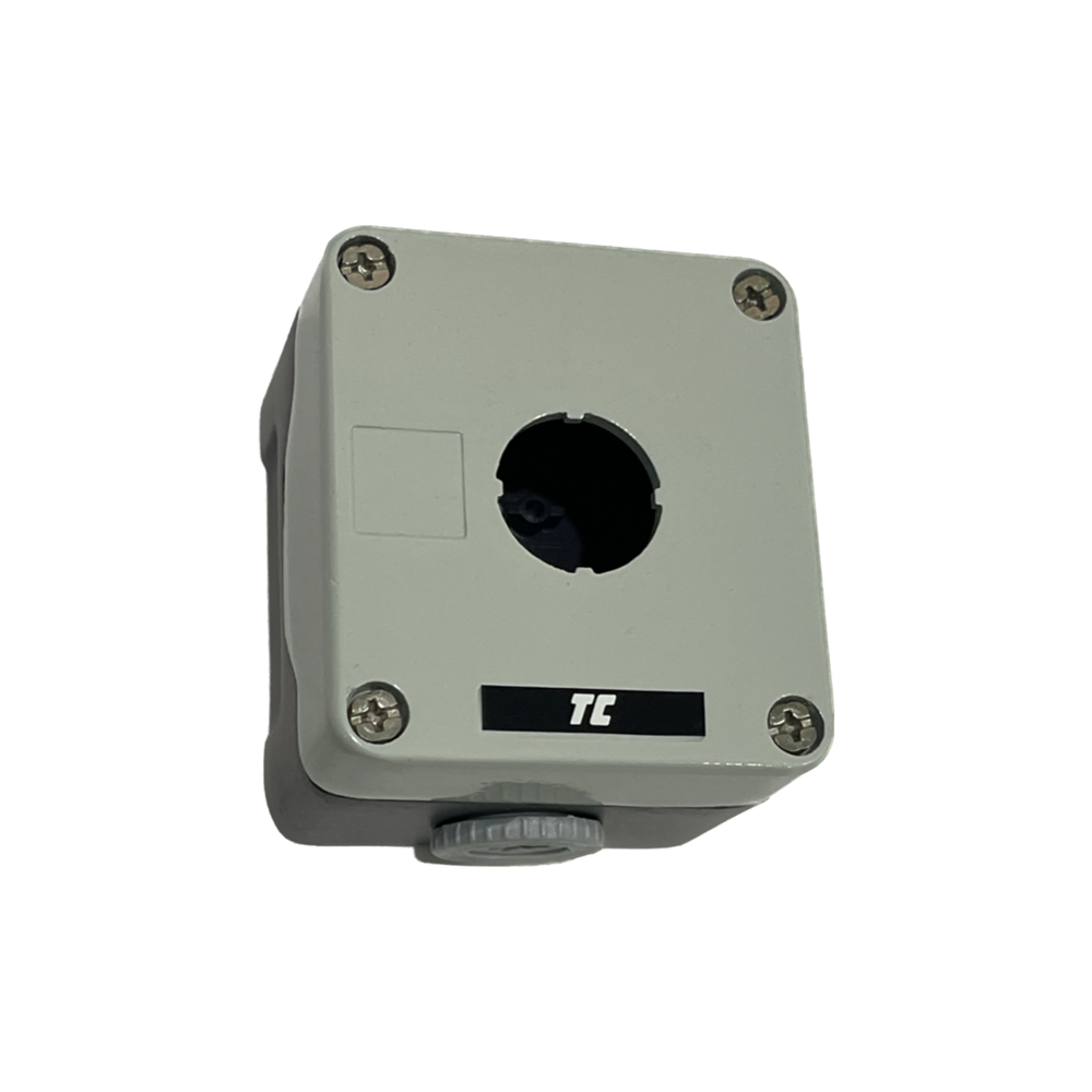 Stations for Customer Assembly (Empty Enclosure) Metal & Plastic. Empty enclosures are available without contacts blocks and push buttons and can be assembled with the accessories/spare parts.