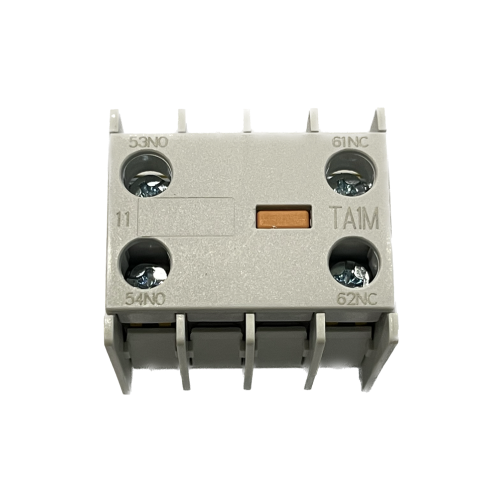 C&S ROBUSTA AUX CONTACT FRONT MOUNT 1NO+1NC FOR TC1 MINI CONTACTOR