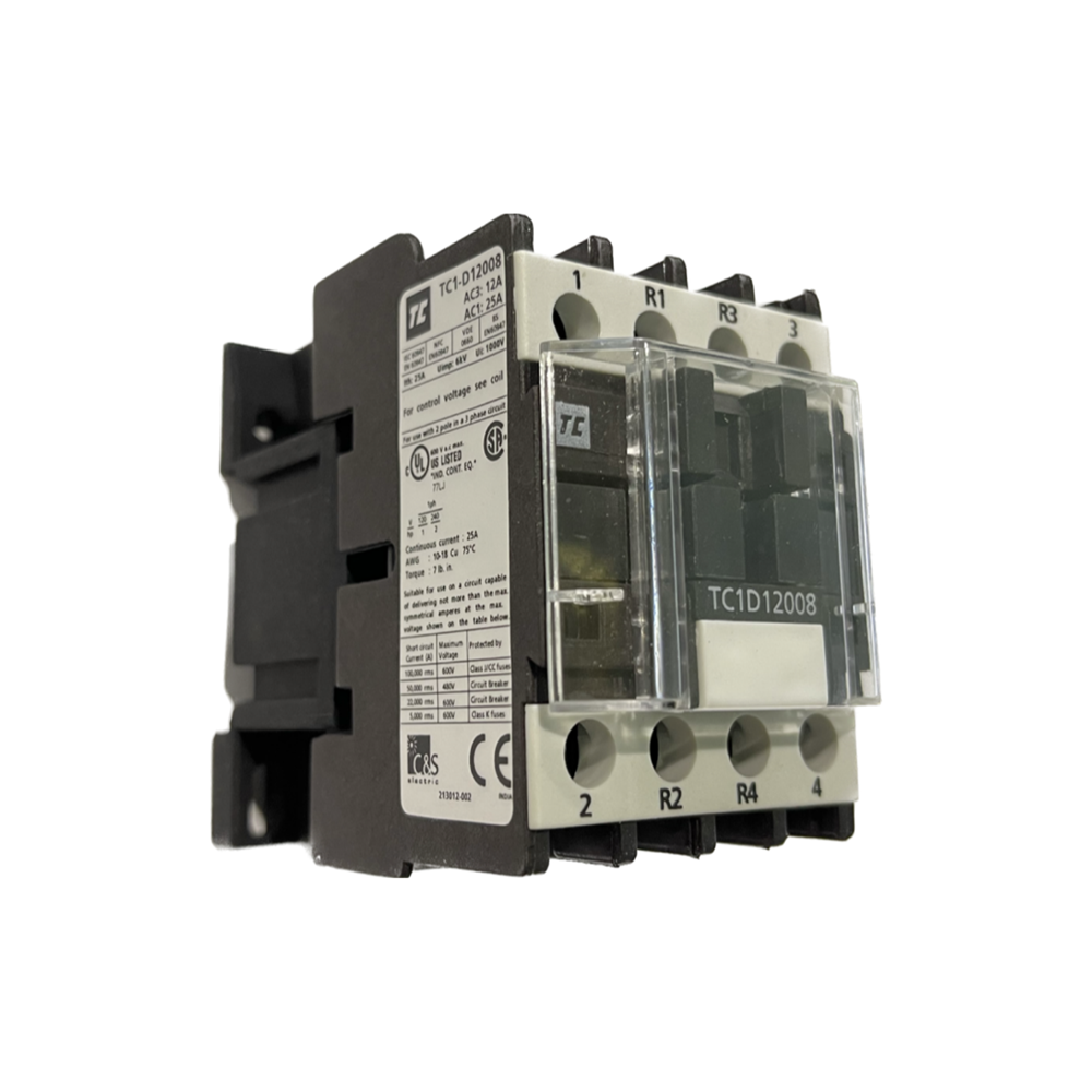 C&S ROBUSTA CONTACTOR 4P 5.5KW 12A (AC3 415V) 2NO+2NC MAIN CONTACT 240