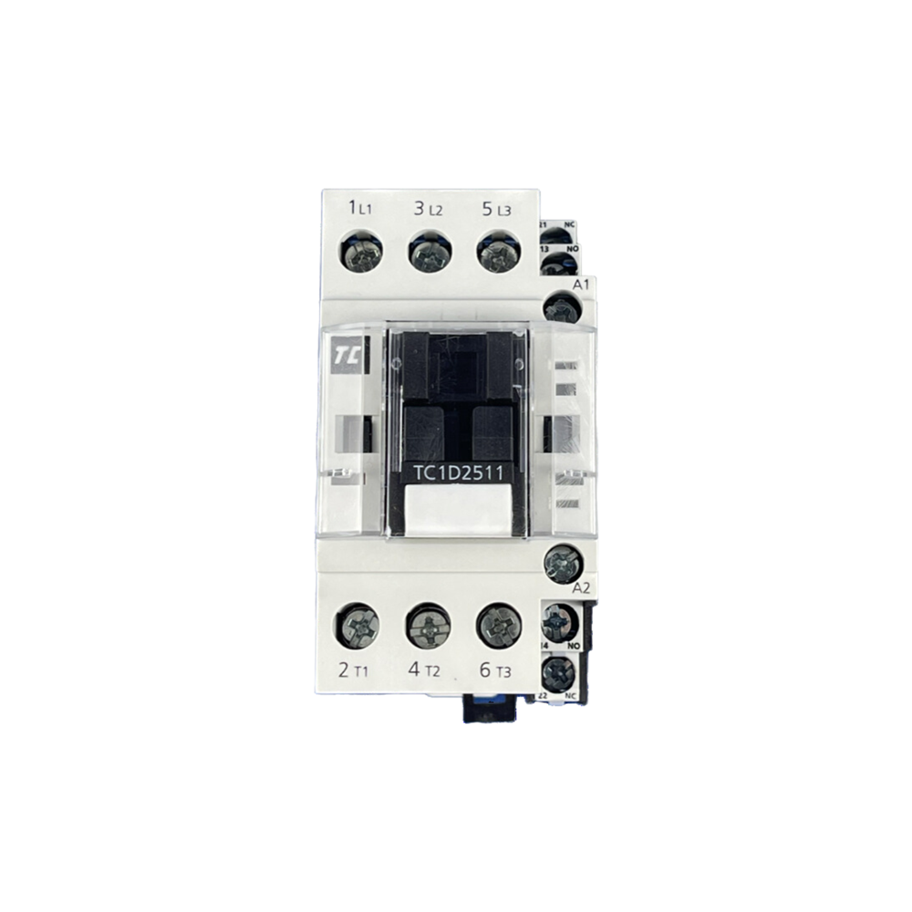 C&S ROBUSTA2 CONTACTOR 3P 11KW 25A (AC3 415V) 1NO+1NC AUX CONTACT 415V