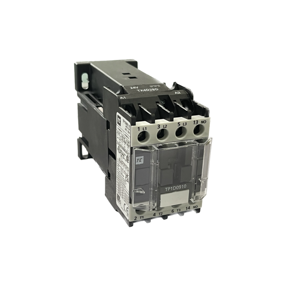 C&S ROBUSTA DC CONTACTOR 3P 4KW 9A (AC3 415V) 1NO AUX CONTACT 12VDC CO