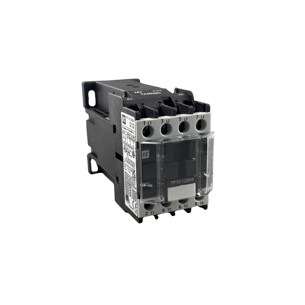 C&S ROBUSTA DC CONTACTOR 4P 5.5KW 12A (AC3 415V) 4NO MAIN CONTACT 12VD