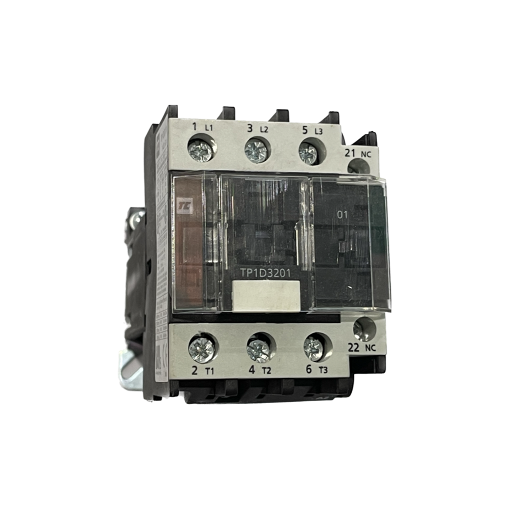 C&S ROBUSTA DC CONTACTOR 3P 15KW 32A (AC3 415V) 1NC AUX CONTACT 220VDC