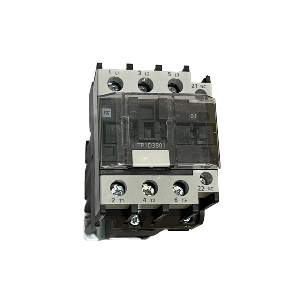 C&S ROBUSTA DC CONTACTOR 3P 18.5KW 38A (AC3 415V) 1NC AUX CONTACT 220V