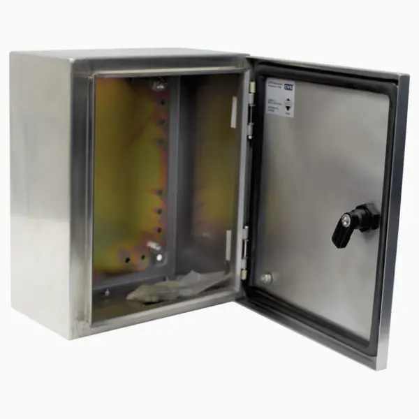 stainless steel enclosure inside surface for SS316