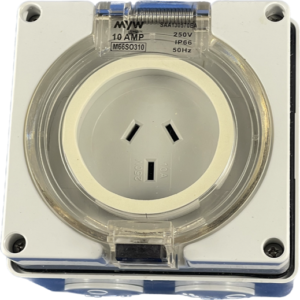 M66SO310 3Flat Pin Socket Outlet